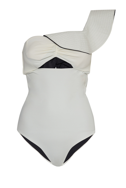 Barranquero One-Shoulder One-Piece Swimsuit